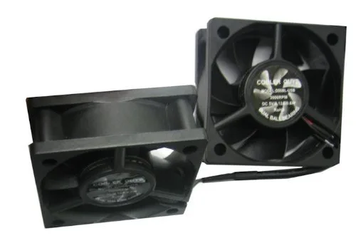 Vista 2 de Coolerguys Ventiladores de refrigeración de componentes duales de 1.969x1.969x0.787 in con conexión USB