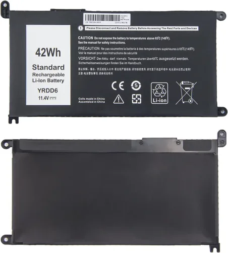 Vista 6 de Batería Amanda 42Wh YRDD6 1VX1H para Dell Inspiron 5482 5485 7586 3583 5491 5591 5481 3310 2 en 1 5593 5480 3493 3793 35822 5581 5584 5590 3584 5493