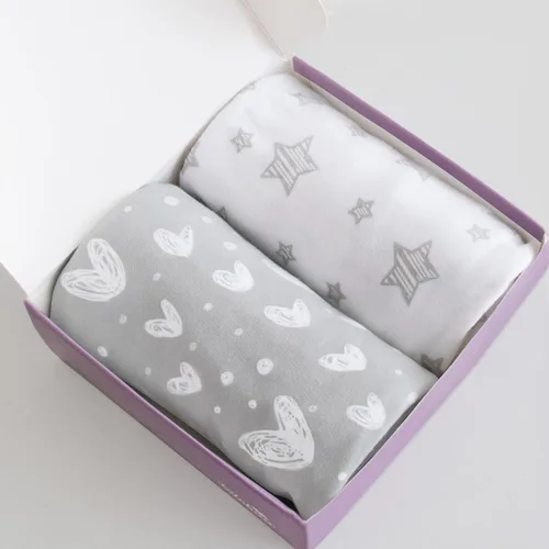Vista 17 de Sábanas ajustadas de cuna, compatibles con Munchkin Brica Fold N' Go, 2 unidades, 100% algodón de punto jersey, transpirables y súper suaves, Gris