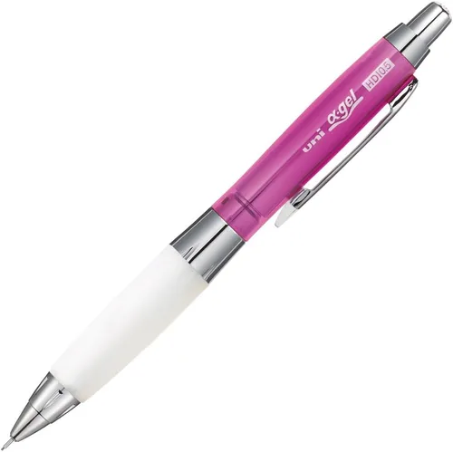 Vista 5 de Lapicero Uni Alpha-Gel Shaker con agarre levemente firme, 0.5 mm, Negro