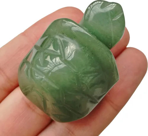 Vista 10 de 1 pieza de cristales de tortuga de labradorita negra y piedras curativas, escultura coleccionable de animales tallados a mano de 1.5 pulgadas