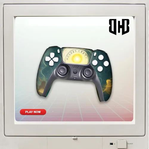 Vista 55 de Battman Custom PS-5 Controller Wireless compatible with Play-Station 5 Console by BCB Controllers Proudly Customized in USA with Permanent