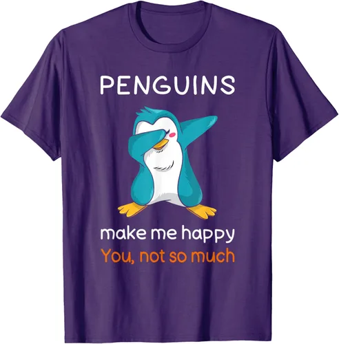 Vista 23 de Camiseta de pingüino con cita de pingüino sarcástico para amantes de los pingüinos, Negro