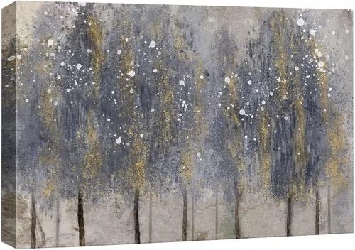 Vista 20 de wall26 - Paisaje rústico de montaña sobre un fondo de madera - Arte en lienzo para el hogar - 12 x 18 pulgadas
