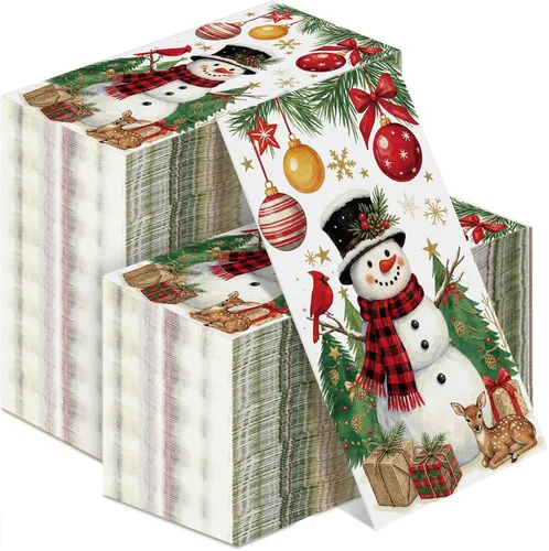Vista 13 de Glenmal 60 servilletas de papel beige de 2 capas para invitados Servilletas de cóctel desechables para recepción de bodas, 13 x 16 pulgadas