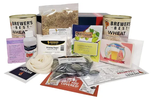 Vista 3 de Brewer's Best El kit de ingredientes de cerveza de trigo y sandía hace 5 galones