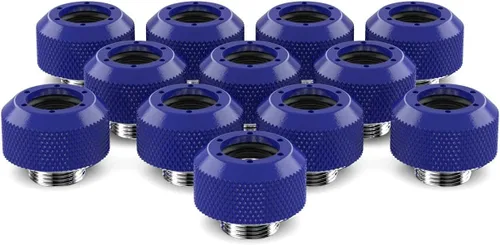 Vista 4 de PrimoChill Rígido RevolverSX Series de 1/2 pulgadas - Paquete de 12 - Cobre Caramelo