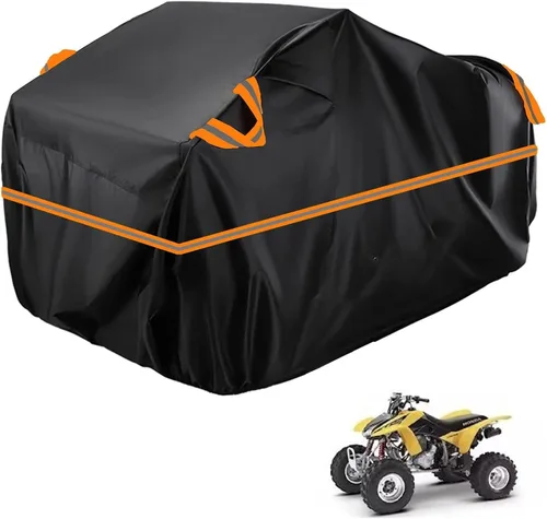Vista 129 de Cubierta para ATV impermeable compatible con Arctic Cat H1 EFI TRV Cruiser 4x4 2011, cubierta de 210D para vehículos de 4 ruedas, cubierta para quad