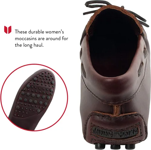 Vista 4 de Minnetonka Mocasines clásicos de conducción para mujer