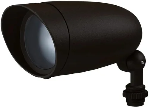 Vista 15 de Nuvo Lighting 62/1201 Foco LED de Paisaje 6 Vatios Acabado Gris Oscuro, 5.5 pulgadas Integrated LED, Compact 5.5-inch size, Adjustable aiming
