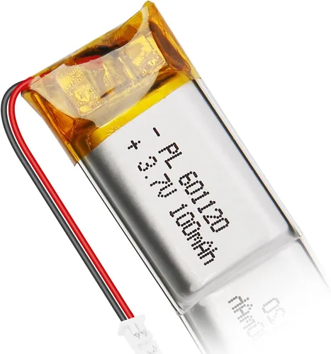 Vista 10 de 102050 3.7V 1000mAh LiPo Batería - Batería recargable de polímero de litio con placa de protección y conector Micro JST 1.25 para dispositivo