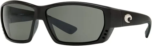 Vista 2 de Costa Del Mar Gafas de sol rectangulares Tuna Alley Low Bridge Fit para hombre