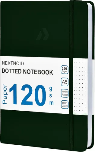 Vista 11 de Nextnoid Cuaderno rayado para hombres - Papel grueso de 120 g/m² - 160 páginas - Cuaderno de tapa dura A5 para el trabajo - Ideal para escribir