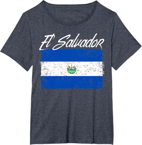 Vista 85 de Camiseta Salvadoreña Bandera El Salvador