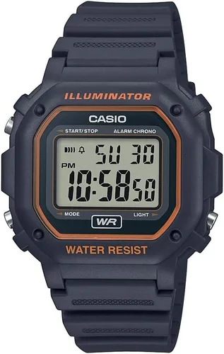 Vista 2 de Casio F108WH Series Men's Digital Watch Illuminator Water Resistant LED Light Daily Alarm 1/100 SEC Stopwatch 3 Hands (HR, Min, SEC)