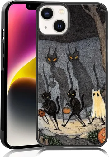 Vista 15 de Elegante funda de teléfono con diseño de gato Marie compatible con iPhone 11, funda de encaje dorado para iPhone, a prueba de golpes, rosa fucsia