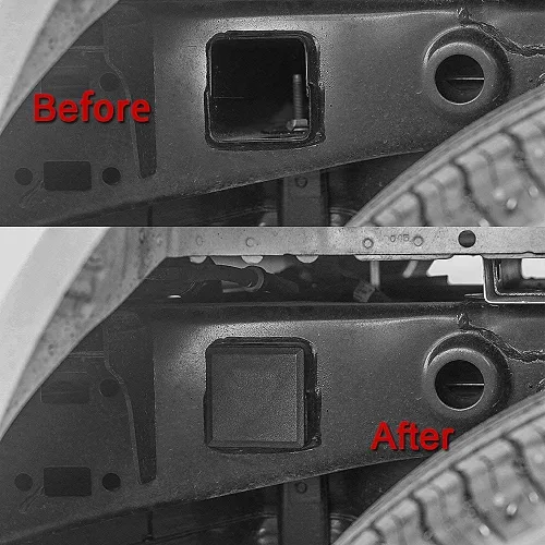 Vista 9 de BASIKER Tapones para Orificios de Tubo del Bastidor para Ford F150 Raptor 2017-2019 Tapas Anti Suciedad Barro y Residuos Tapones para Orificios