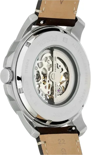 Vista 2 de Fossil de los hombres me3122Grant Cronógrafo café Oscuro piel Reloj
