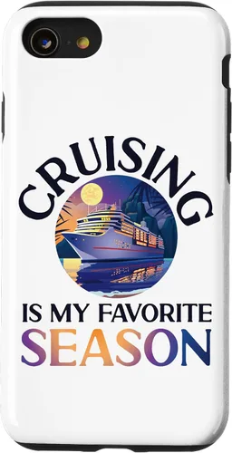 Vista 18 de iPhone 16 Cruise Ship Vacation Girl Cruising Is My Favorite Season Case