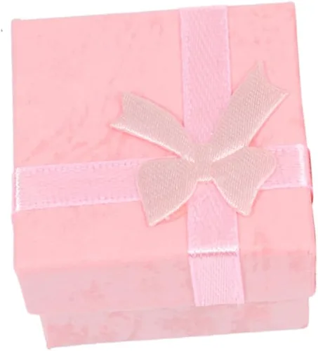 Vista 6 de Joyero para mujer, organizador de aretes para mujer, estuche pequeño para pulsera, organizador de joyas, caja de regalo, caja de regalo pequeña