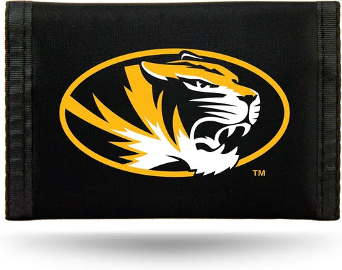 Vista 26 de Rico Industries Cartera de nailon de tres pliegues de la NCAA