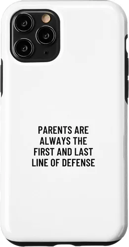 Vista 10 de iPhone 15 Parents are always the first and last line of defense Case