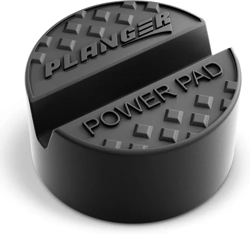 Vista 8 de PLANGER® - Power Pad - Gato de goma para carretilla, soporte de eje de elevación del vehículo - Uso universal - Protege tu coche, SUV y cualquier