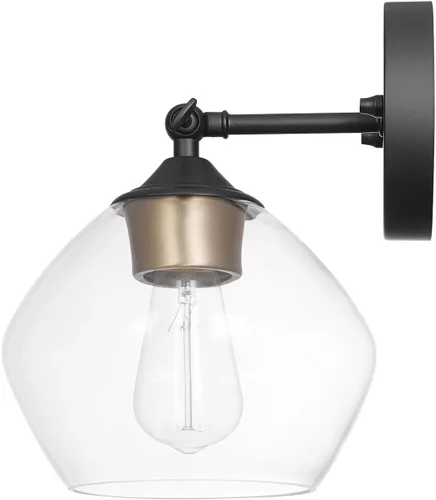 Vista 7 de Globe Electric Covington aplique de pared para exteriores, color negro 44214