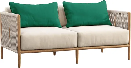 Vista 52 de Funda de almohada lumbar de tela de poliéster para interiores y exteriores, impermeable, rectangular, para todo tipo de clima, para muebles