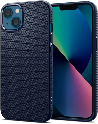 Vista 24 de Spigen Liquid Air - Funda diseñada para iPhone 11 (2019), color negro mate