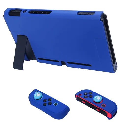 Vista 3 de Dockable Case for Nintendo Switch - COMCOOL 3 in 1 Protective Cover Case for Nintendo Switch and Joy-Con Controller with Screen Protector and Thumb