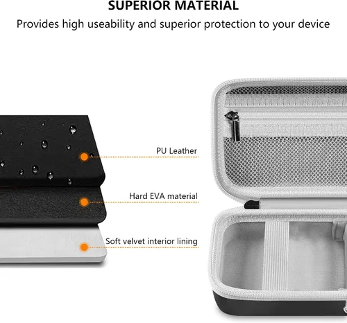 Vista 5 de Leayjeen Funda para cámara instantánea Kodak Smile Printomatic - Negro