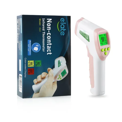 Vista 10 de Elate Termómetro de frente Termómetro digital infrarrojo sin contacto para adultos, niños y bebés con alarma de fiebre Grado médico
