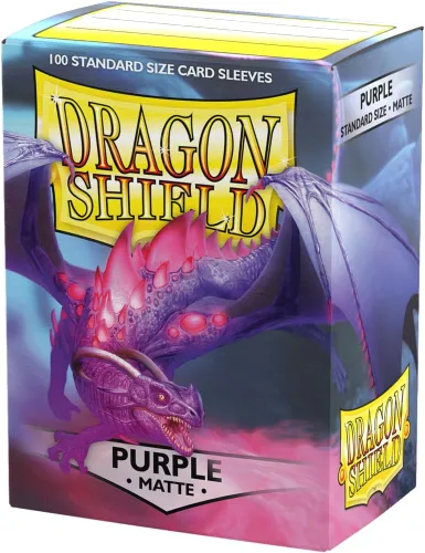 Vista 31 de Dragon Shield Fundas para cartas mate de tamaño estándar 100 CT - Fundas TCG lisas y resistentes - Compatible con Pokémon, carne y sangre, una