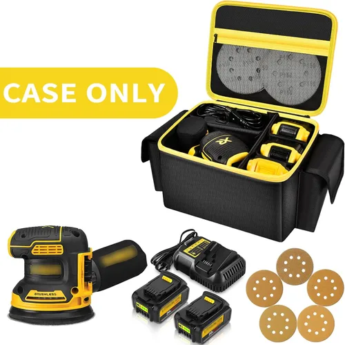 Vista 2 de Bolsa compatible con la lijadora orbital DEWALT 20V MAX para lijadora de banda DEWALT 20V MAX*, cubierta de almacenamiento de herramientas