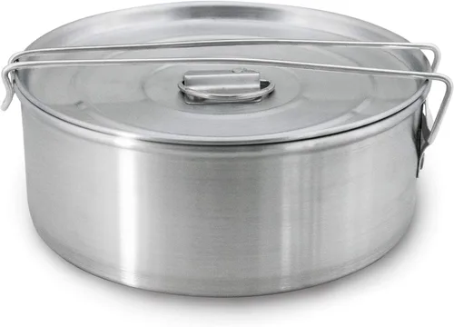 Vista 5 de Molde para bunuelos con mango (aluminio fundido de 4.7 pulgadas) + molde de flan con tapa (8.2 x 3.2 pulgadas) - Molde para Buñuelos de Viento