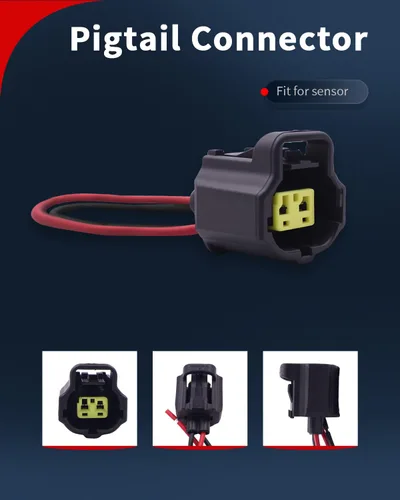 Vista 5 de VEHICODE Sensor de temperatura del refrigerante del motor, sensor de temperatura del agua ECT compatible con Ford Explorer Ranger Mustang Escape