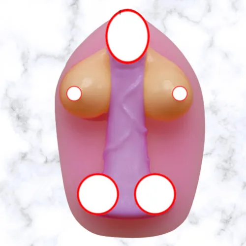Vista 18 de BTBS - Moldes de silicona o moldes de plástico para adultos traviesos para el día de San Valentín, moldes sexuales eróticos (molde para adultos #1)