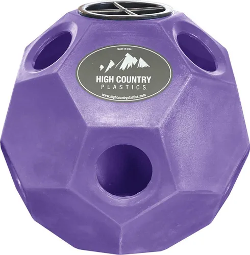 Vista 2 de High Country Plastics Pelota de heno verde