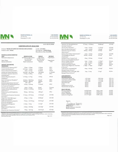 Vista 7 de Multivitamínico metilado, creatina, colágeno (sin sabor)