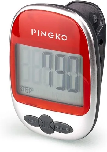 Vista 10 de PINGKO Podómetro portátil multifunción para exteriores, deportes, cuenta pasos/calorías/distancia