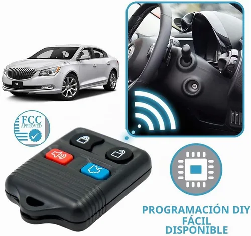 Vista 5 de Keyless2Go - Recambio de llavero de auto con control remoto para entrada sin llave para Ford Escape, Expedition, Explorer, Focus, Fusion, Taurus