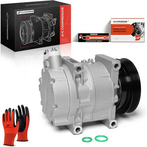 Vista 10 de A-Premium Compresor de A/C con embrague compatible con Infiniti QX4 3.3L 1997-1998, Nissan Pathfinder 3.3L 1996-1998