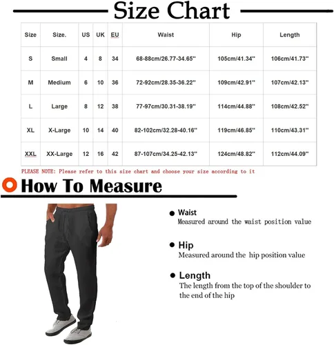 Vista 3 de Pantalones Cargo para Hombres,Men's Cargo Pants Long Pants Classic Basic Fit Pants,Cargo Pants for Men Work