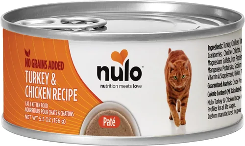 Vista 14 de Nulo Receta de Ternera y Cordero Paté - Comida húmeda enlatada para gatos, 5.5 onzas (paquete de 24)