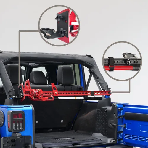 Vista 2 de High Lift Jack Roll Bar Mounting Bracket