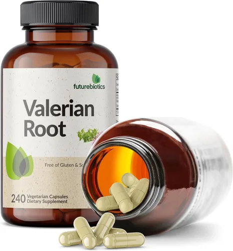 Vista 4 de Futurebiotics La raíz de valeriana promueve la relajación sin OMG, 240 cápsulas vegetarianas