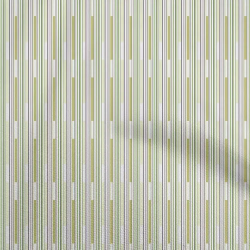 Vista 7 de oneOone - Tela de algodón flexible y aguamarina, diseño de rayas de costura, proyectos de manualidades de 39.8 in de ancho