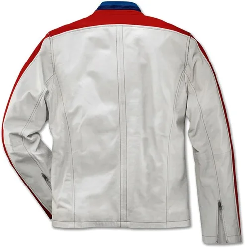 Vista 2 de BMW Motorsport Heritage Leather Jacket - Unisex