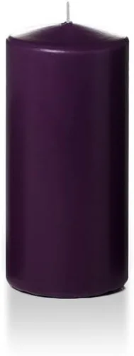 Vista 17 de yummi Caja de 12 velas redondas blancas de 3" x 4